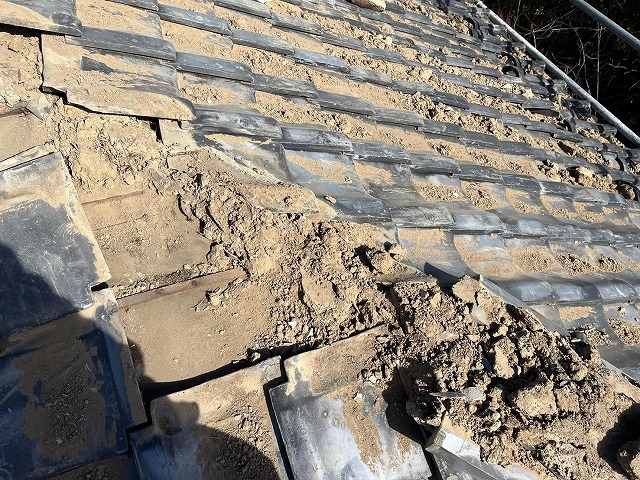 韮崎市　葺き替え工事